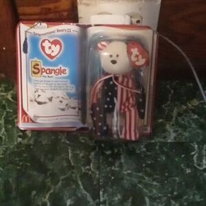 Spangle beanie baby new in box